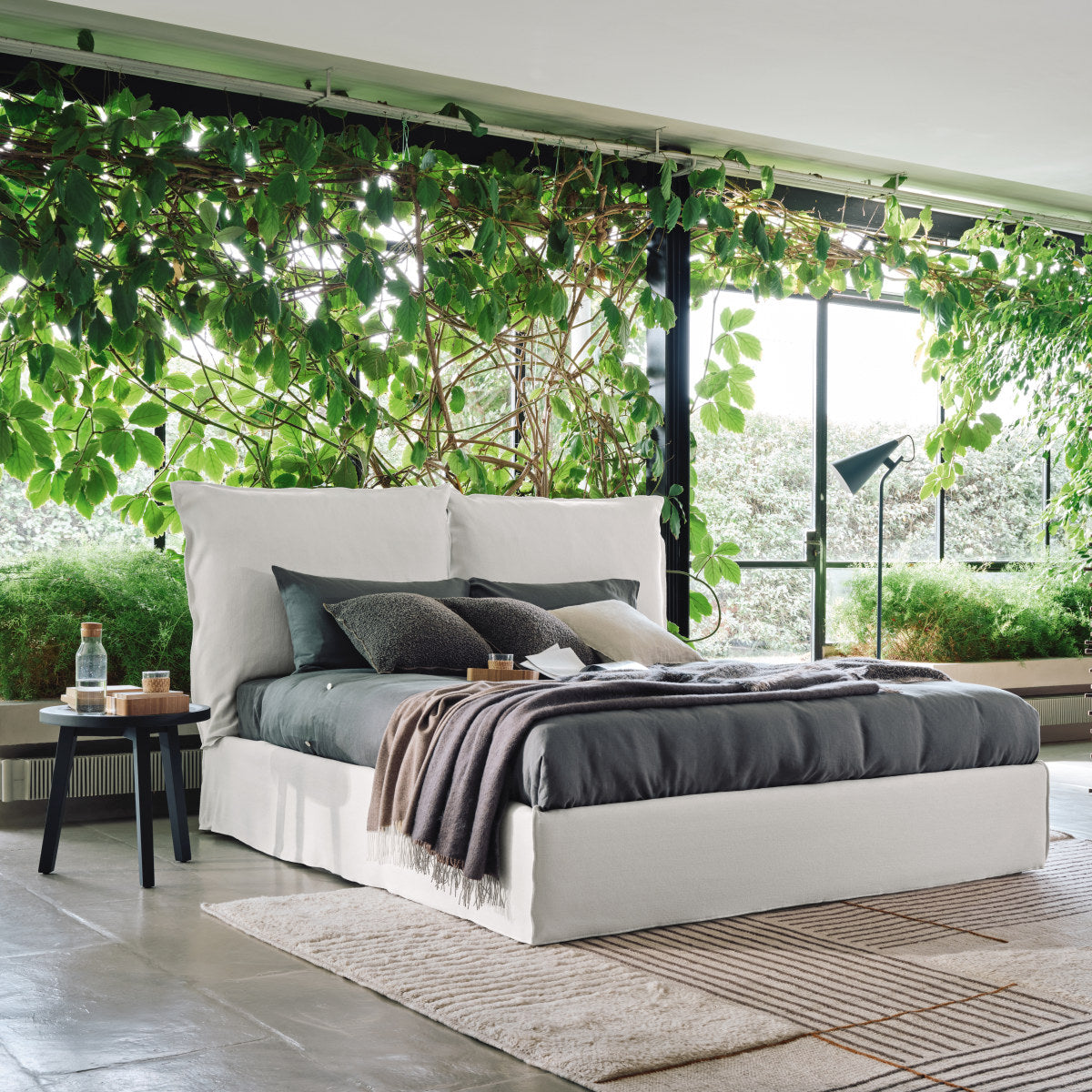 Double Bed (with storage)-Gervasoni-moderndesign.io