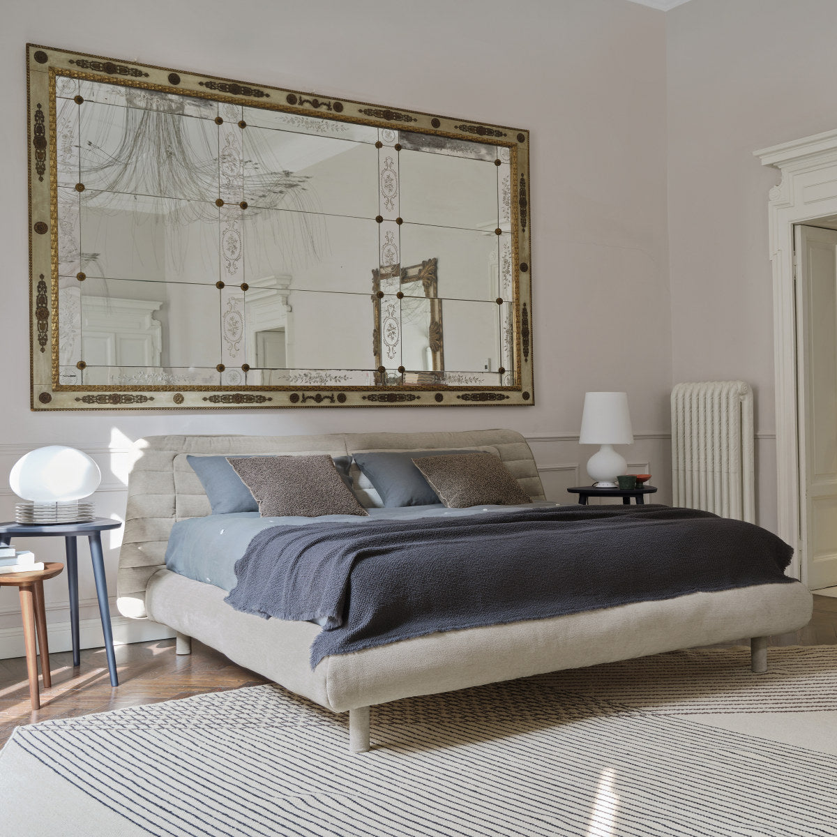 Plumeau Bed (without storage)-Gervasoni-moderndesign.io