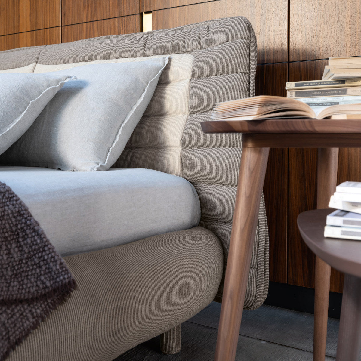 Plumeau Bed (without storage)-Gervasoni-moderndesign.io
