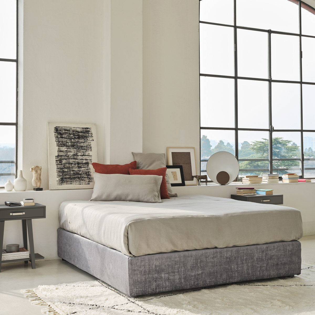 Simple Bed (with storage)-Gervasoni-moderndesign.io