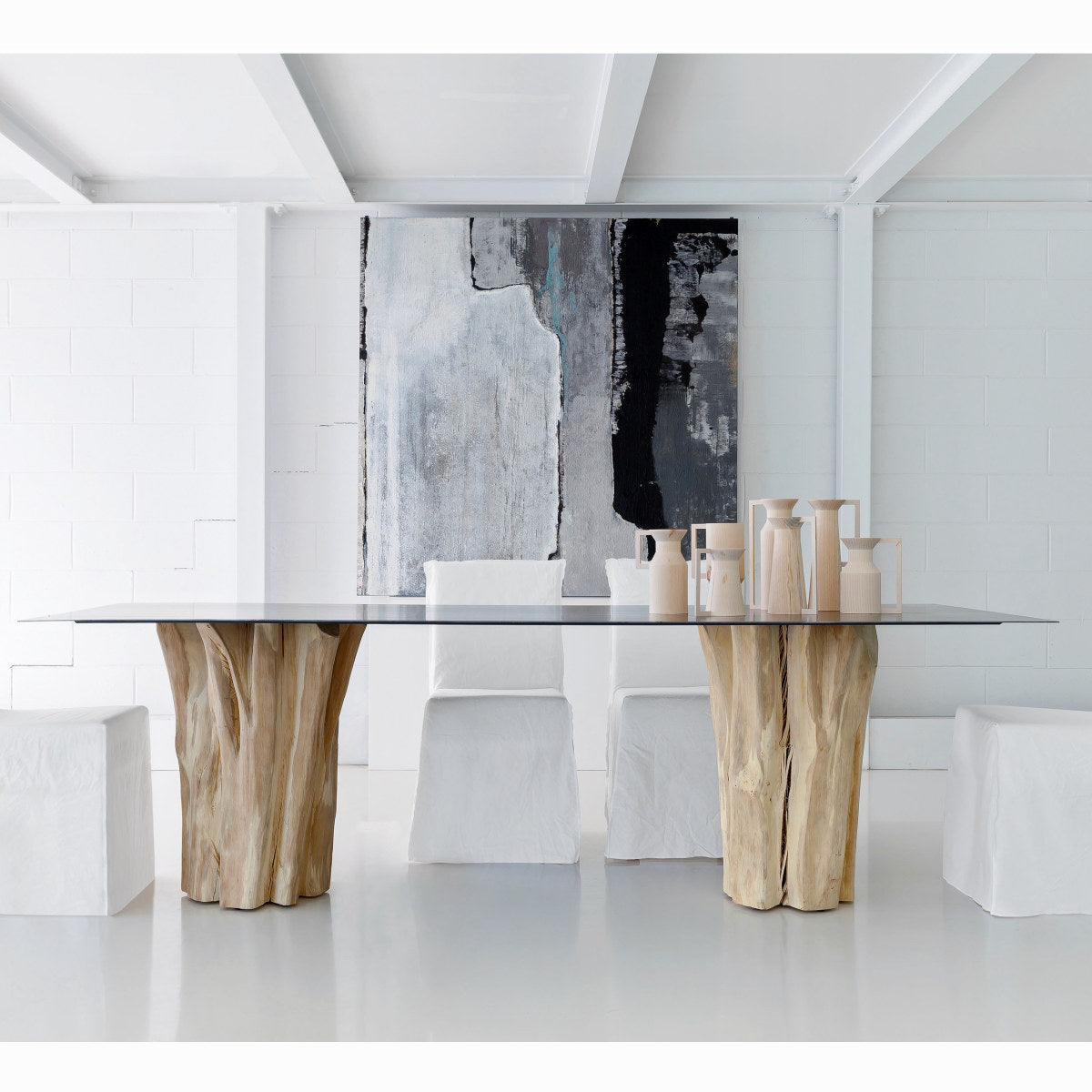 Brick 33/34 Dining Table (Rectangular)-Gervasoni-moderndesign.io