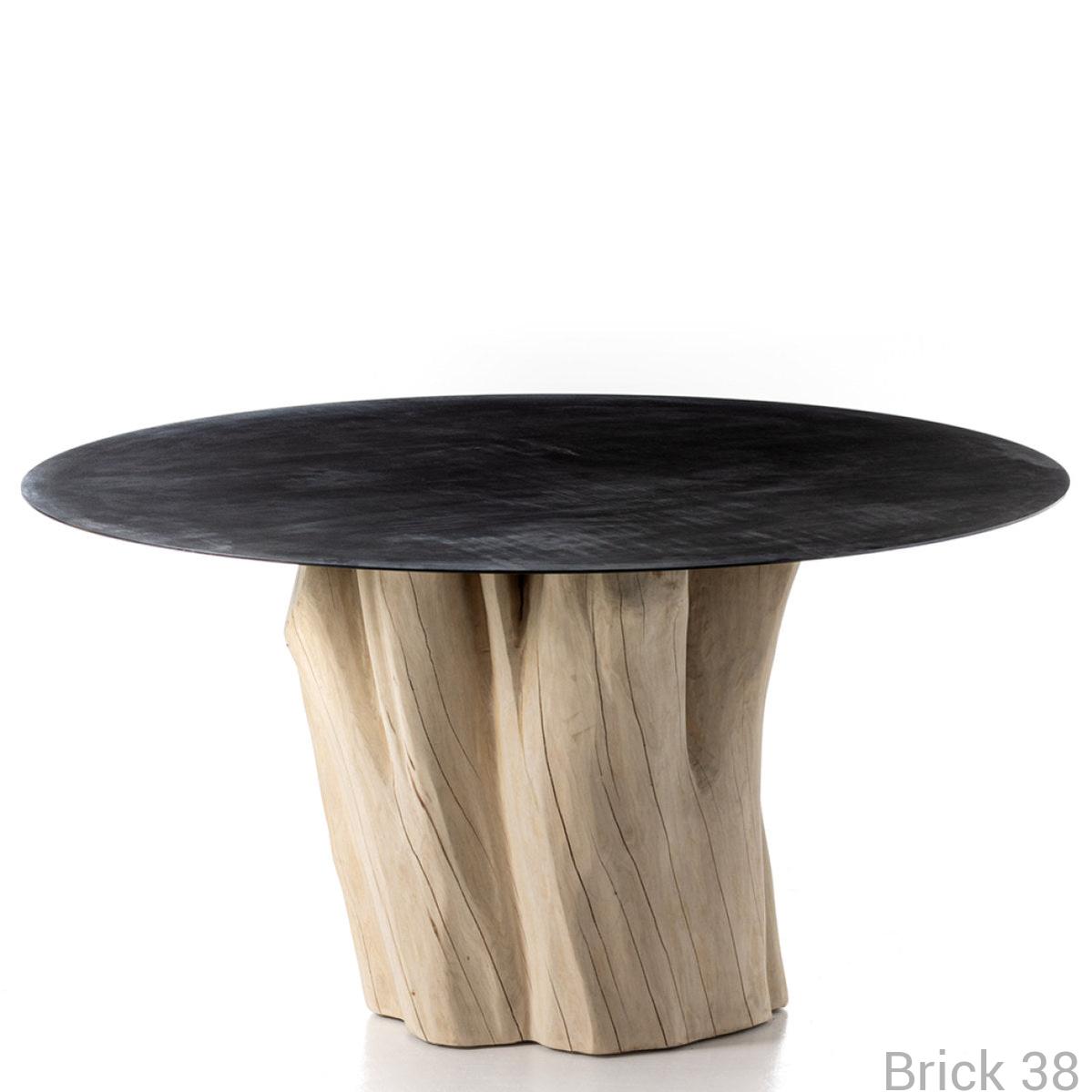 Brick 36/38 Dining Table (Round)-Gervasoni-moderndesign.io