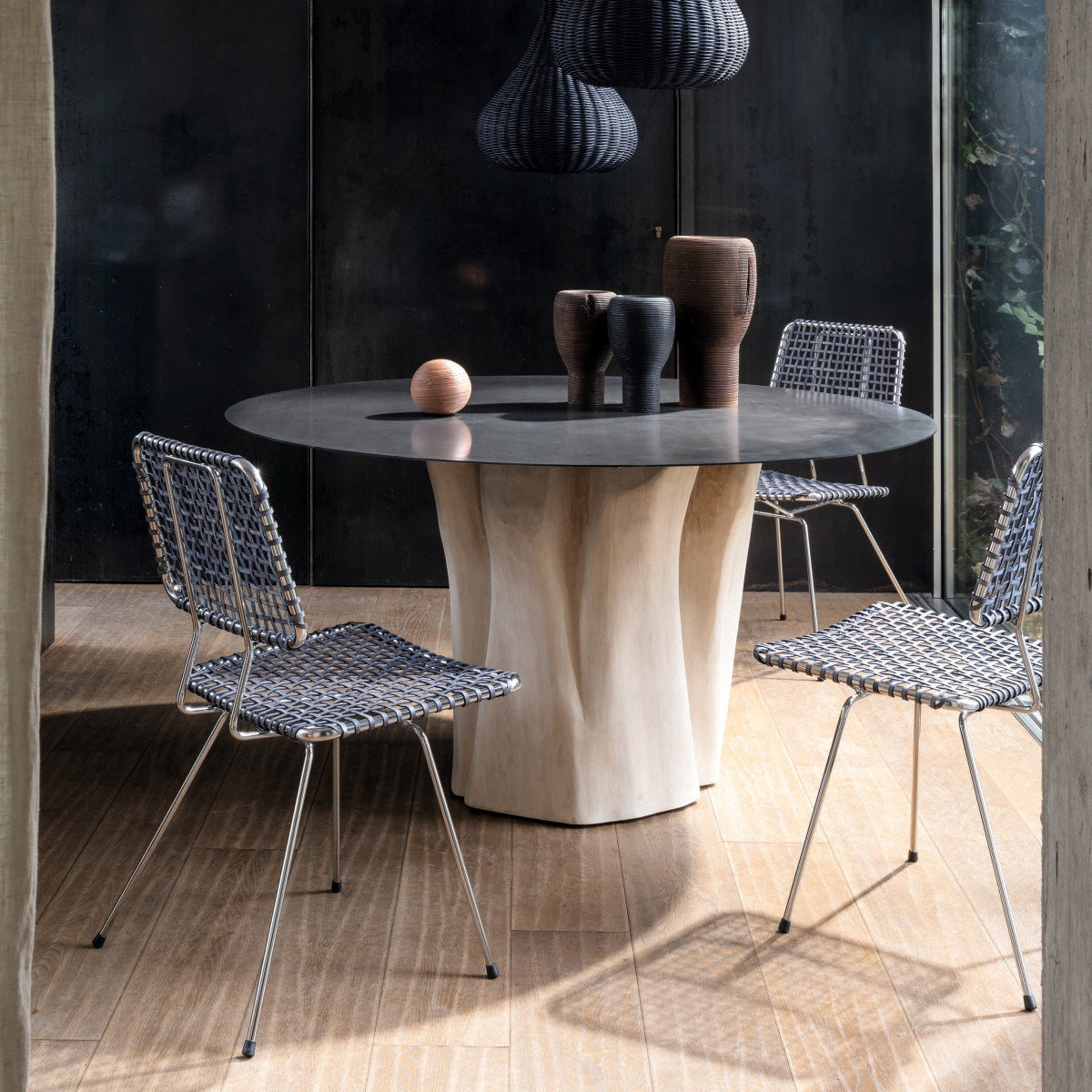 Brick 36/38 Dining Table (Round)-Gervasoni-moderndesign.io