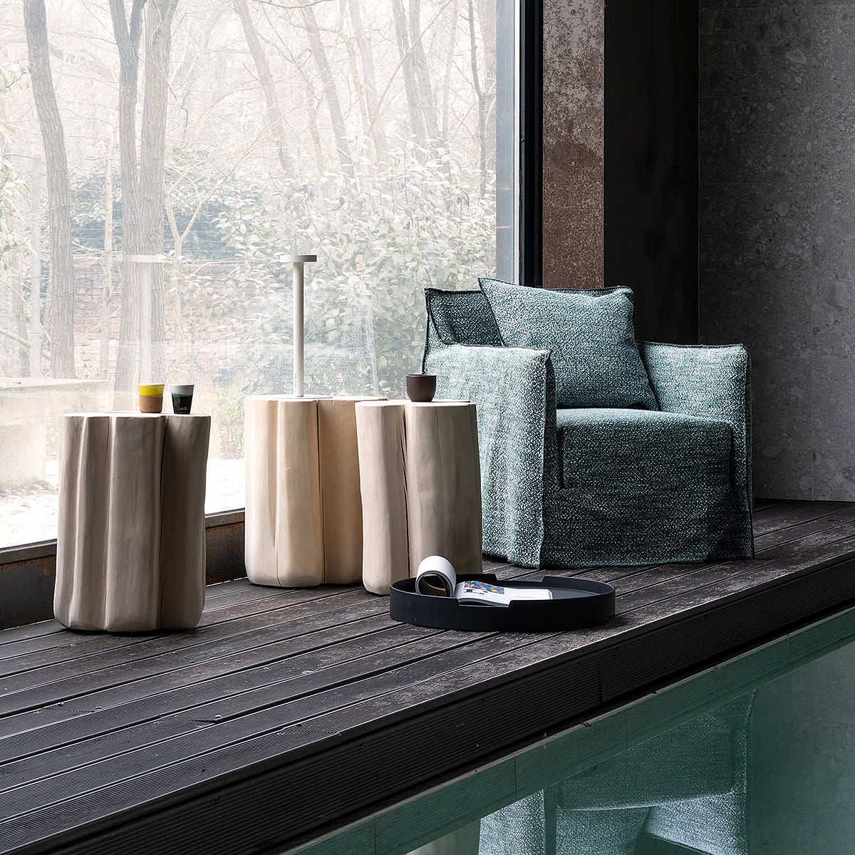 Brick L Table (Coffee)-Gervasoni-moderndesign.io