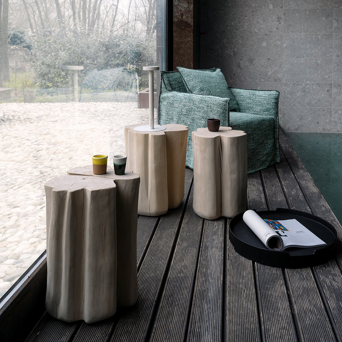 Brick XS/S/M Dining Stool-Gervasoni-moderndesign.io