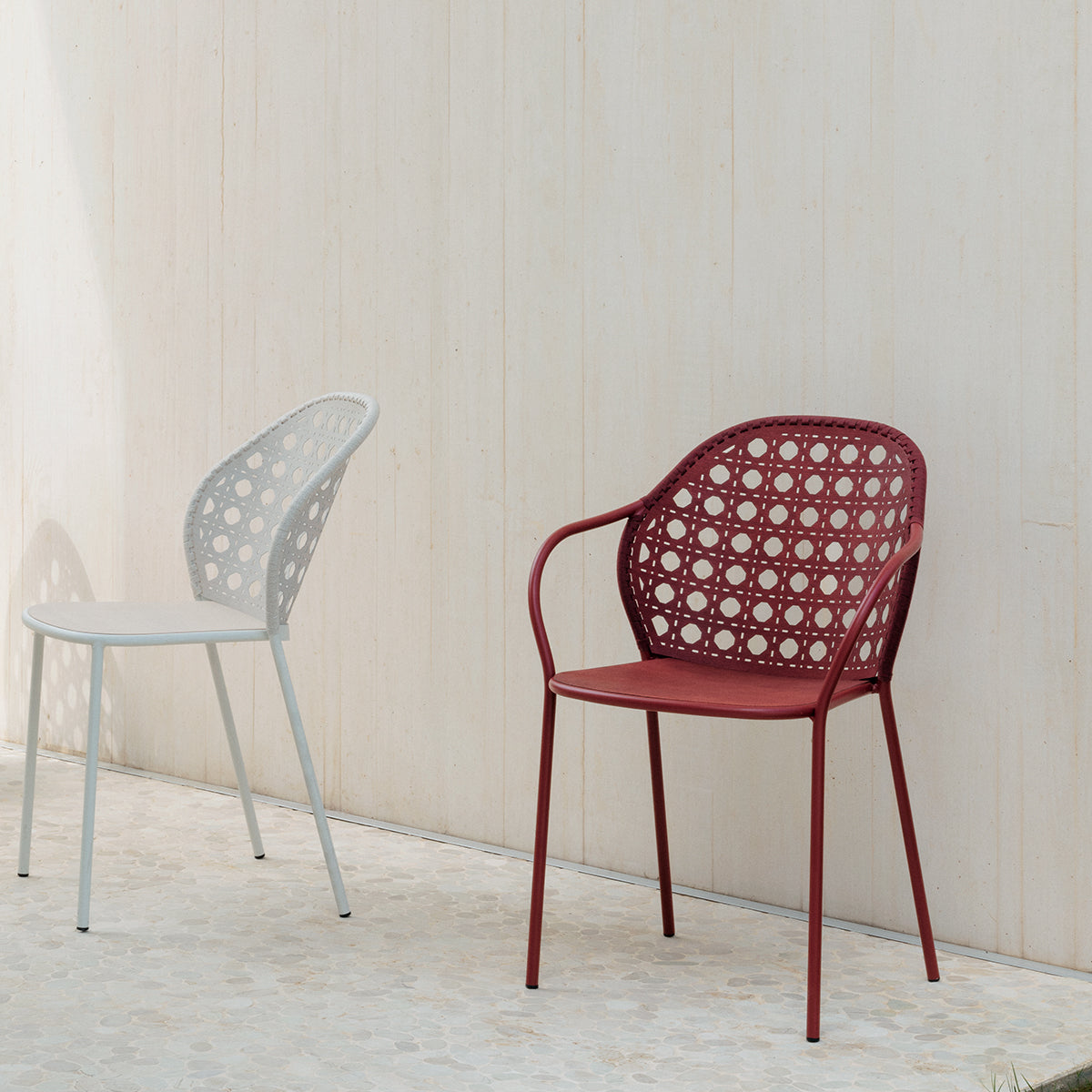Brise 24 Dining Chair (with arms)-Gervasoni-moderndesign.io