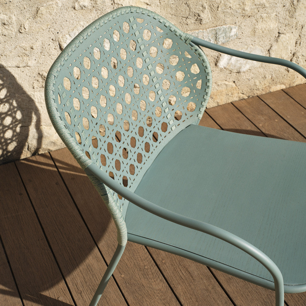 Brise 24 Dining Chair (with arms)-Gervasoni-moderndesign.io