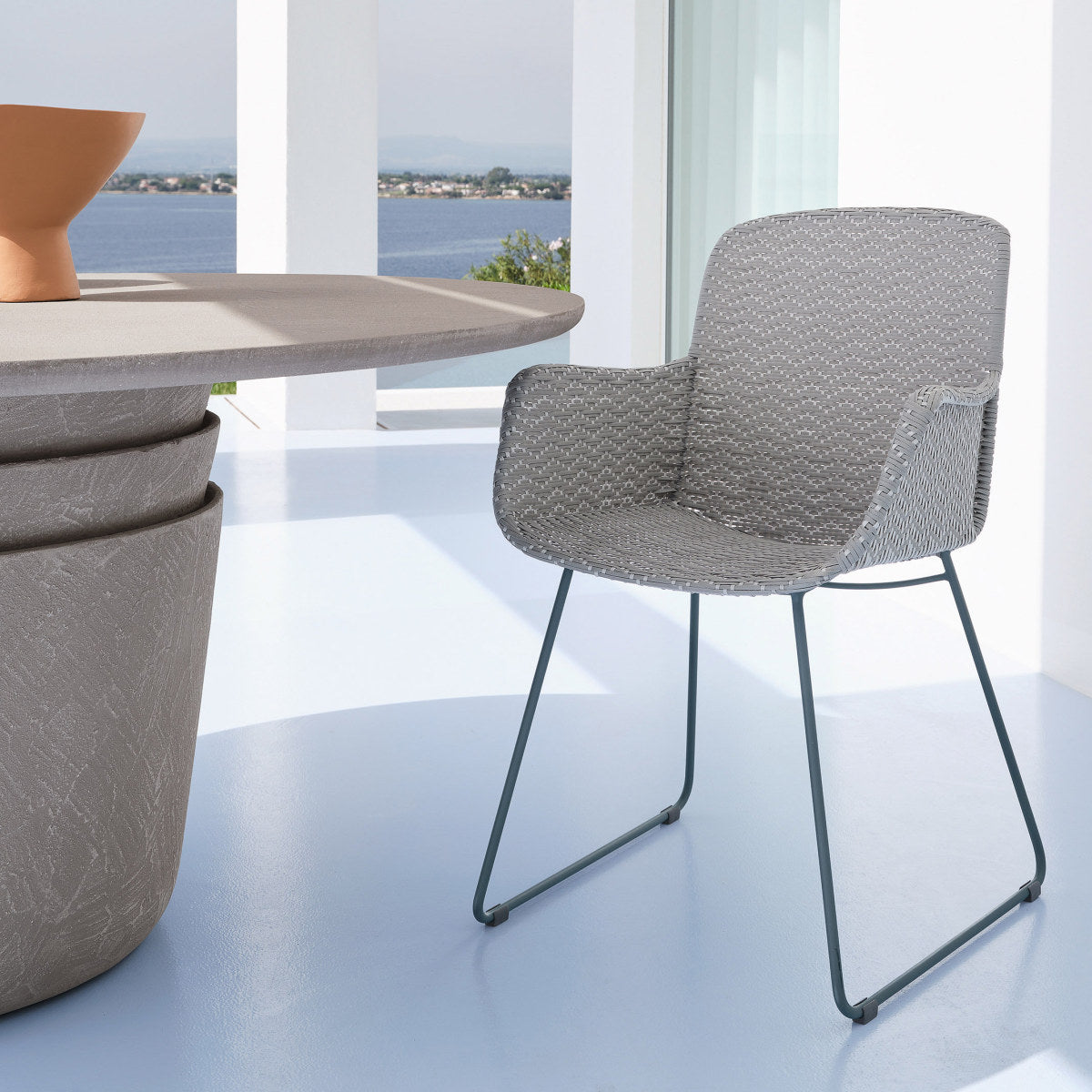 Colette 25 Dining Chair (with arms)-Gervasoni-moderndesign.io