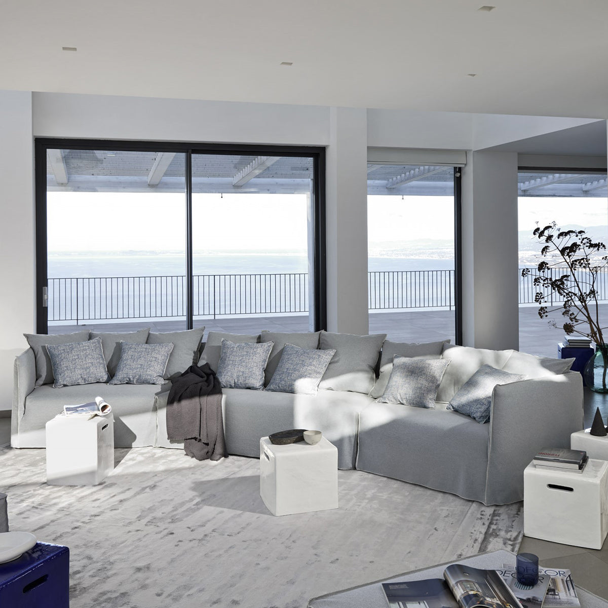 Ghost Sectional Sofa Unit-Gervasoni-moderndesign.io