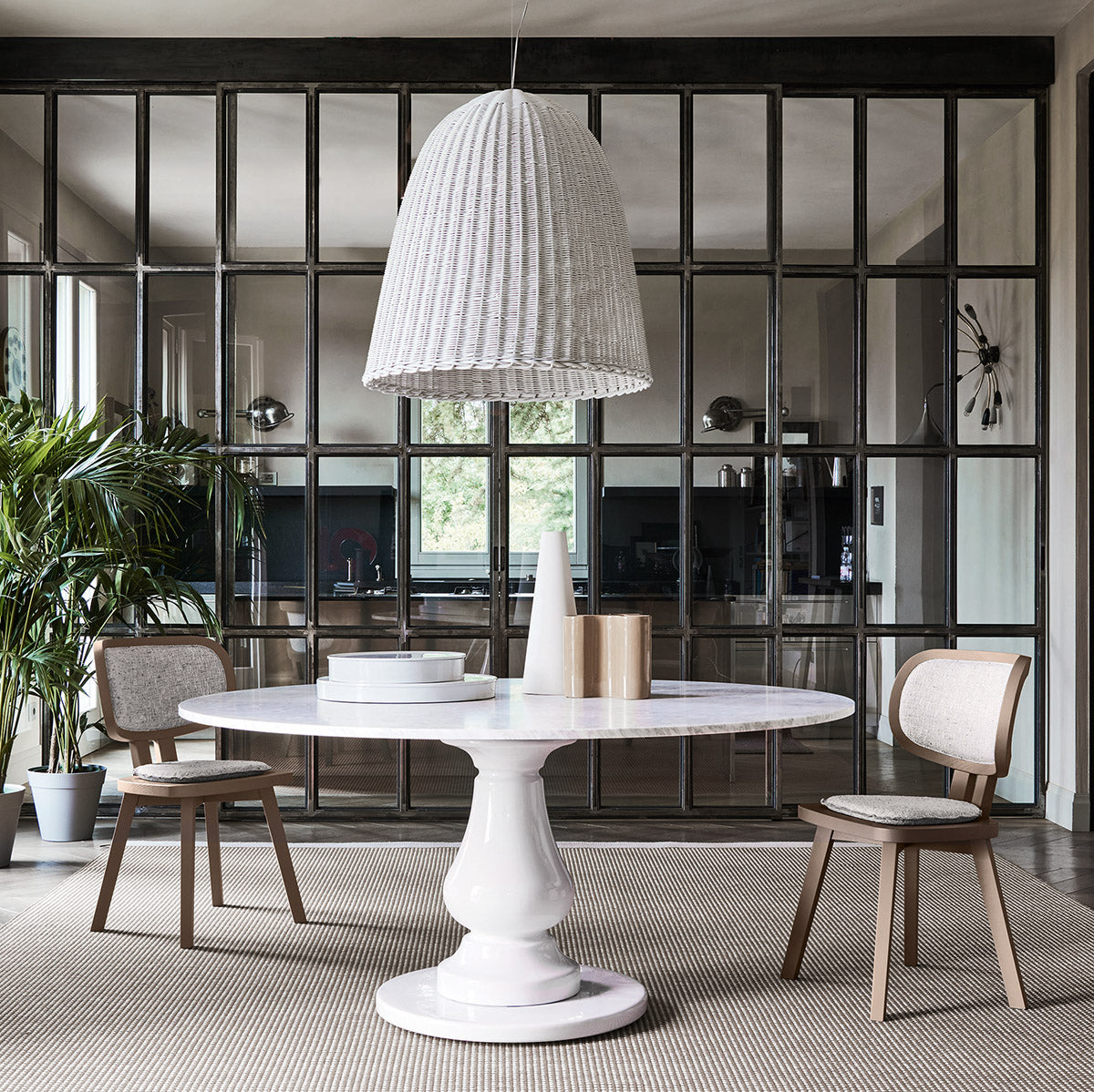 Gray 22 Dining Chair (without arms)-Gervasoni-moderndesign.io