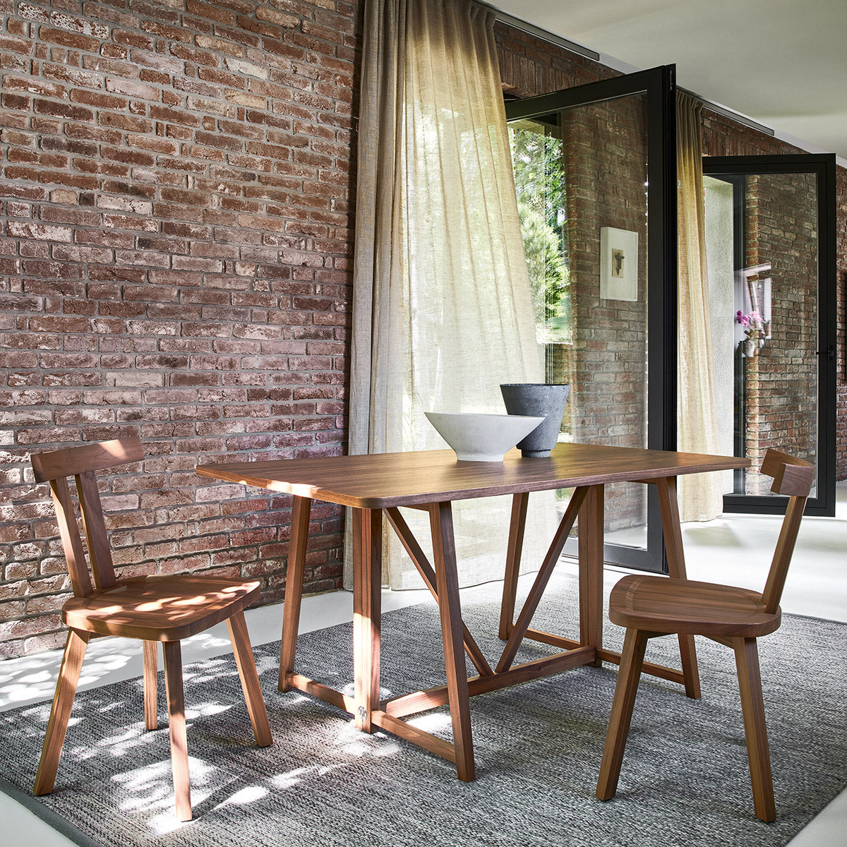 Gray 23 Dining Chair (without arms)-Gervasoni-moderndesign.io