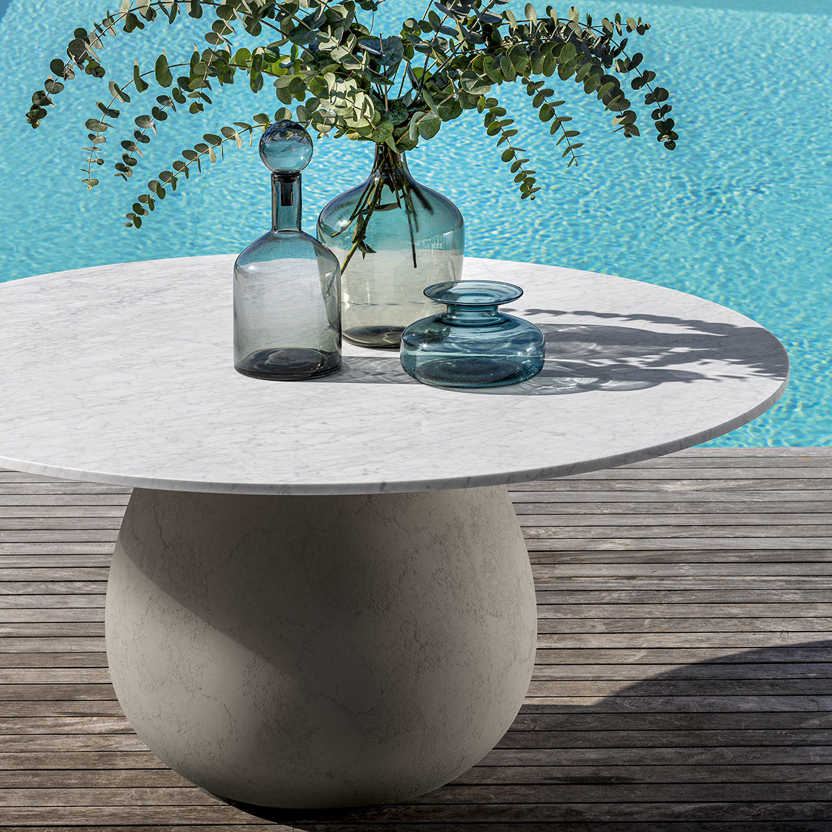 InOut 834/836 Dining Table (Round)-Gervasoni-moderndesign.io