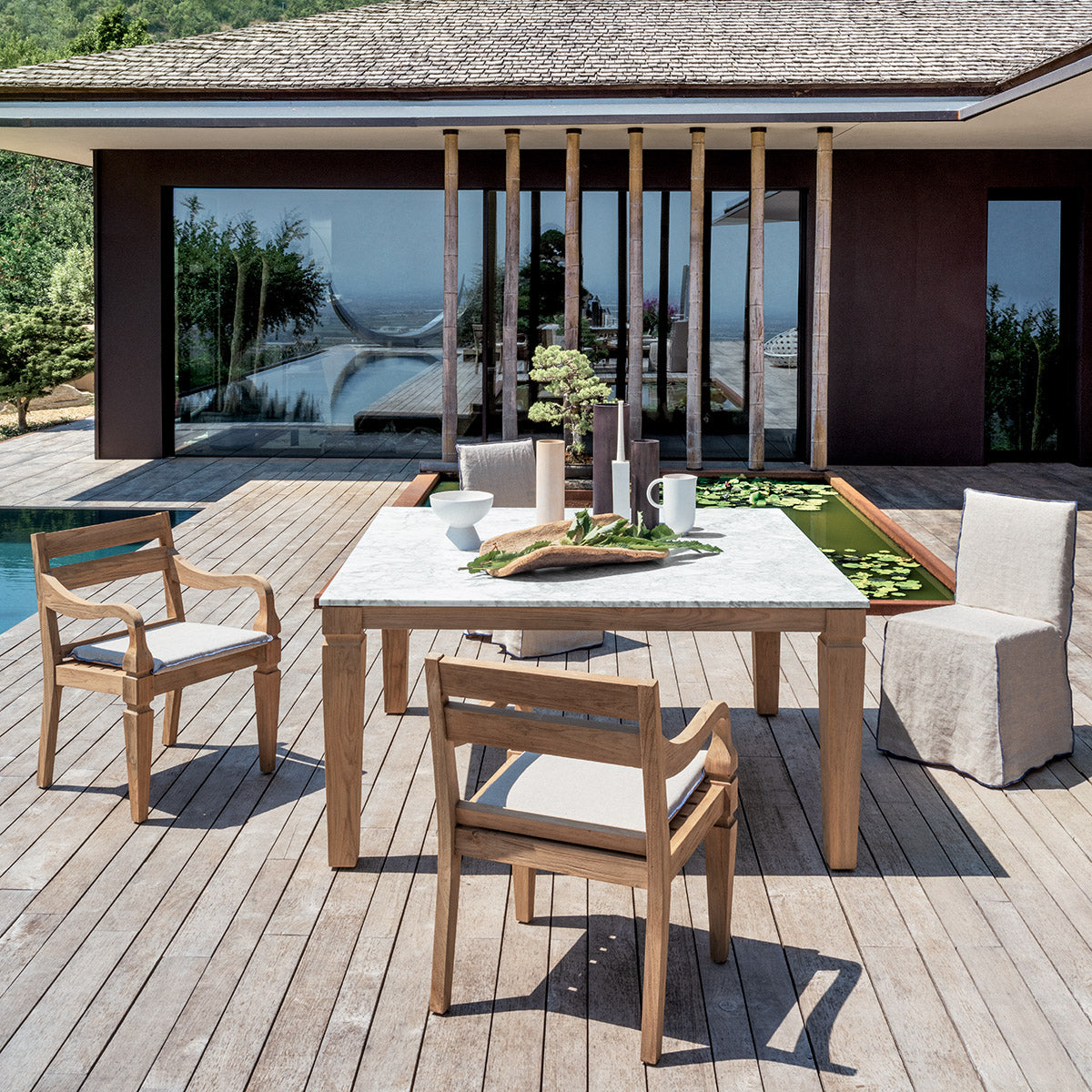 Jeko 31 Dining Table (Square)-Gervasoni-moderndesign.io