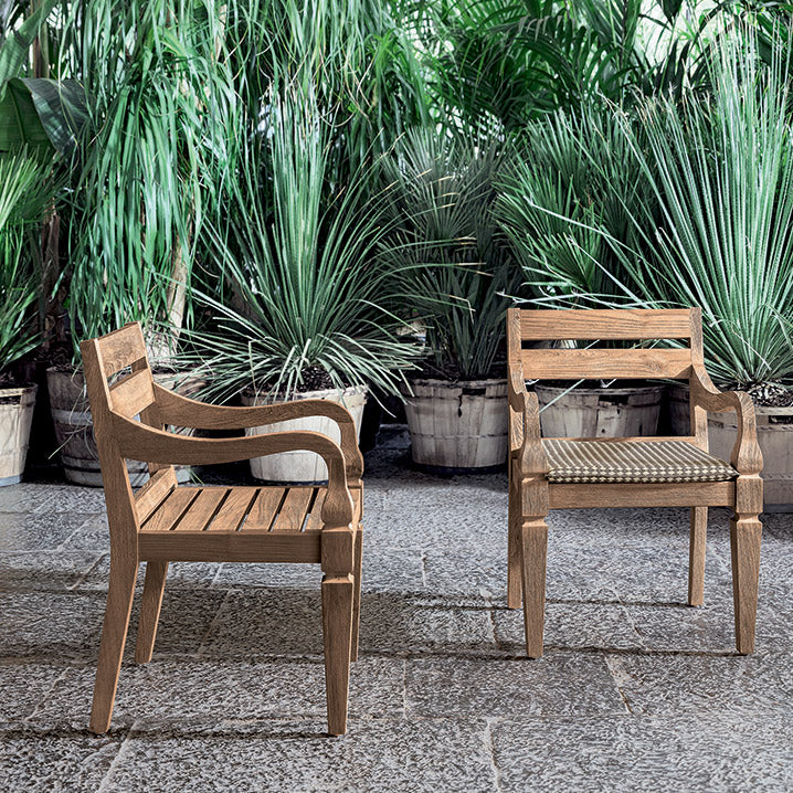 Jeko 24 Dining Chair (with arms)-Gervasoni-moderndesign.io