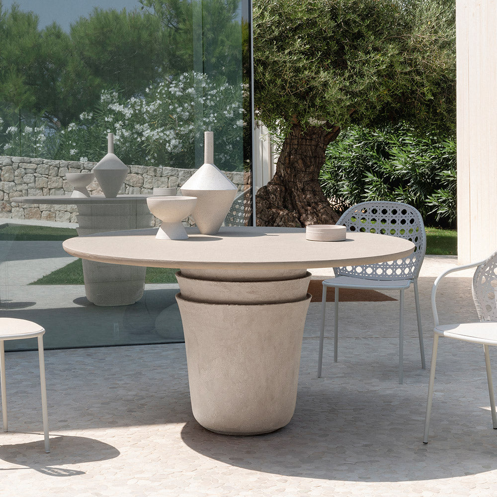 Kasane 35/36/38/39 Dining Table (Round)-Gervasoni-moderndesign.io
