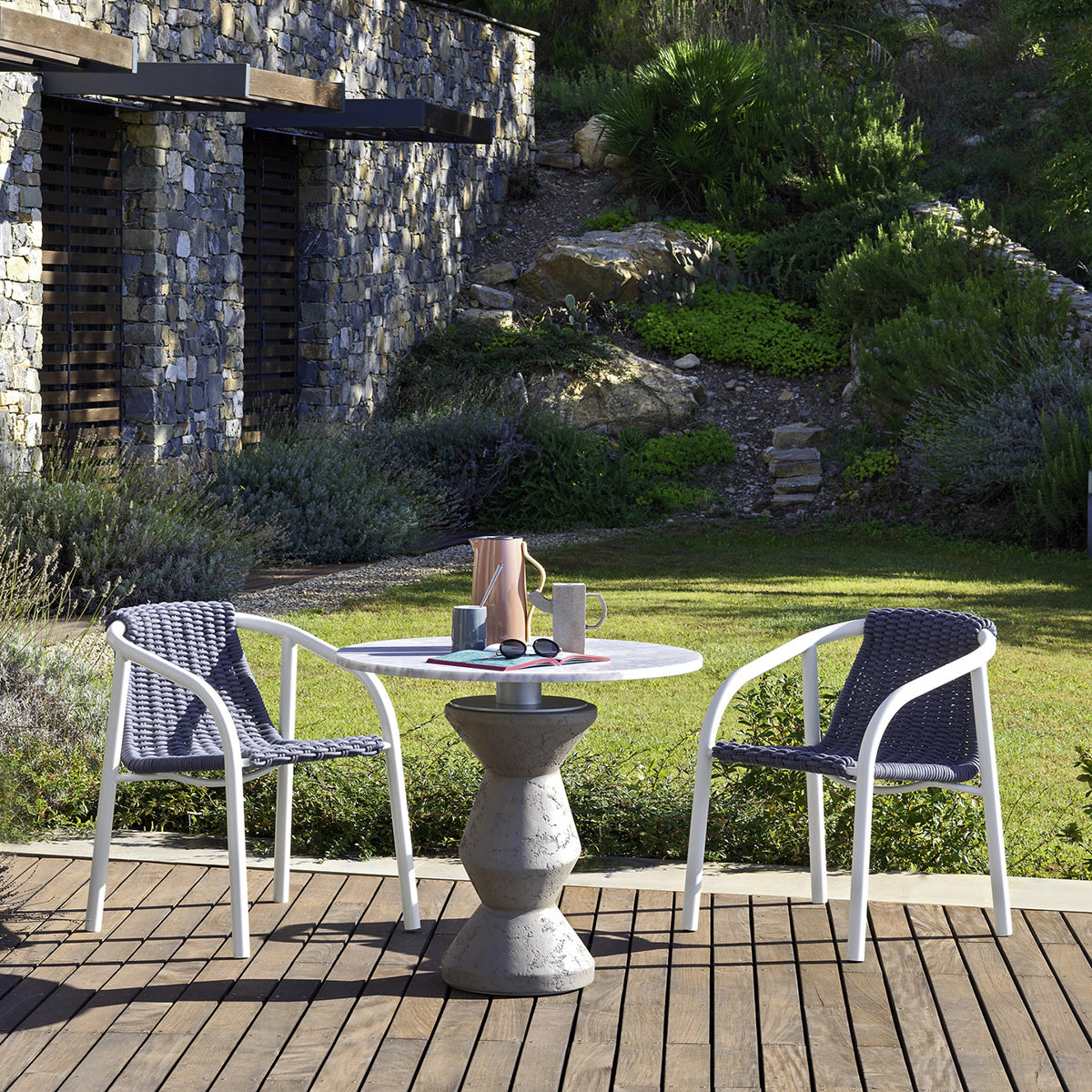 Ken 23 Dining Chair (with arms)-Gervasoni-moderndesign.io