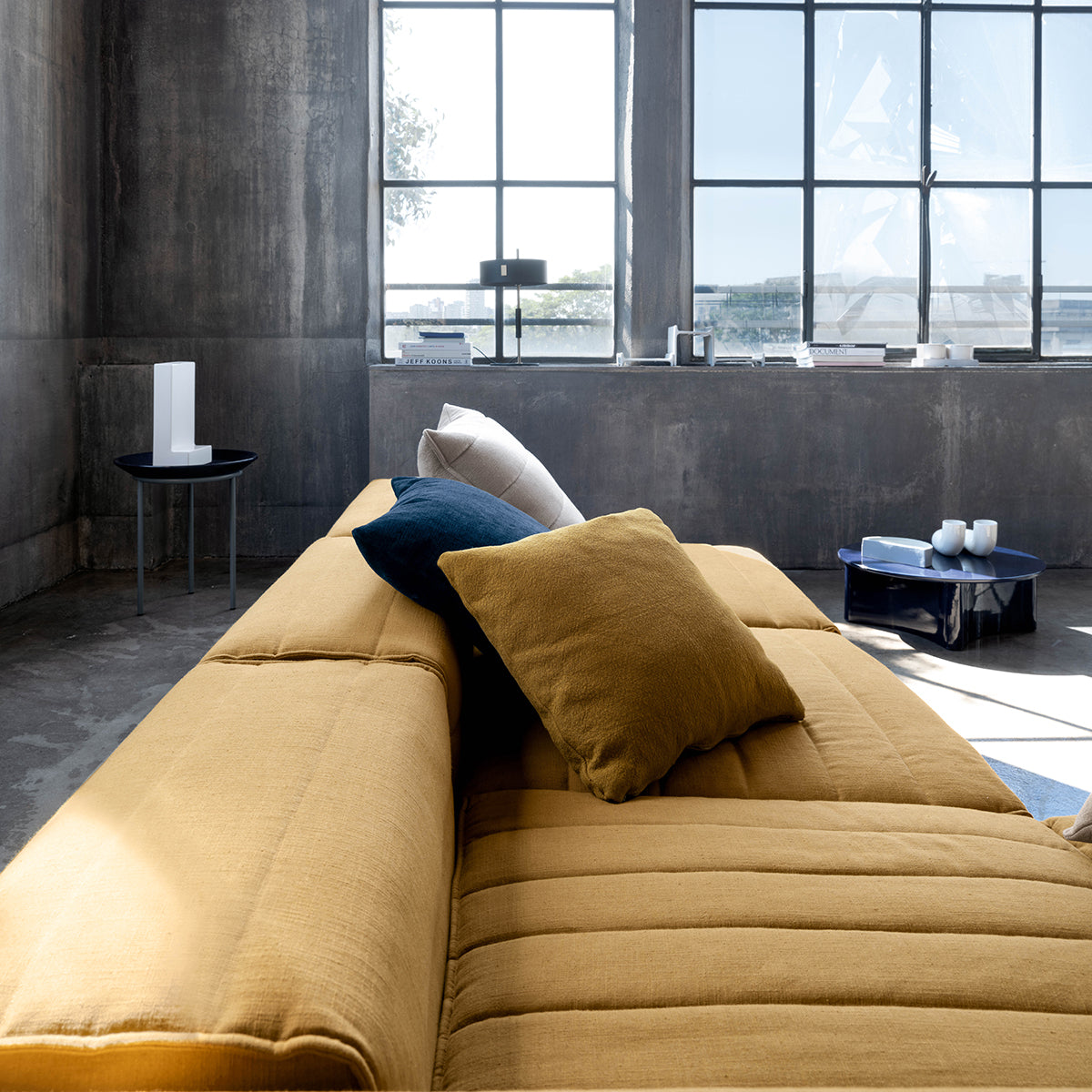 Samet High/Low Sectional Sofa Unit-Gervasoni-moderndesign.io