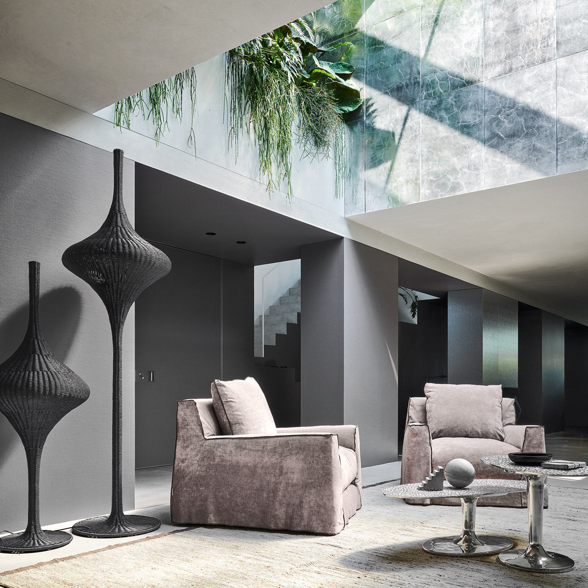 Spin S/M/L Lighting (Floor)-Gervasoni-moderndesign.io