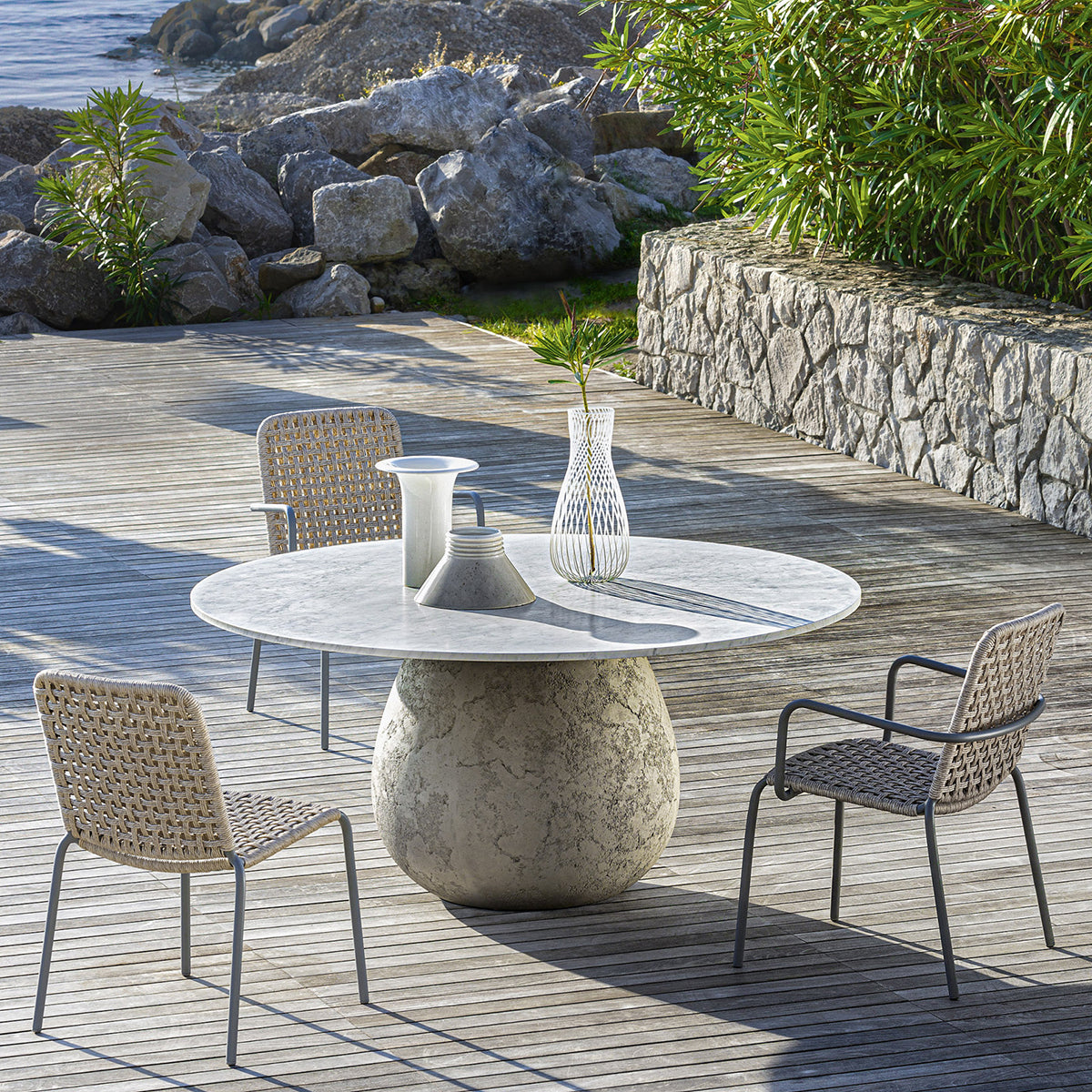Straw 24 Dining Chair (with arms)-Gervasoni-moderndesign.io