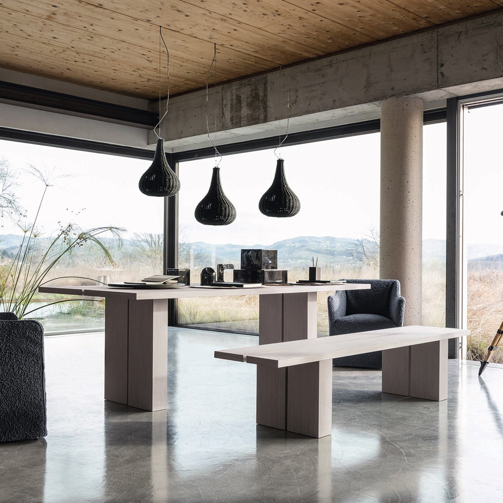 Yaku 33/34 Dining Table (Rectangular)-Gervasoni-moderndesign.io