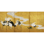 Gold Crane-Wallpepper-moderndesign.io