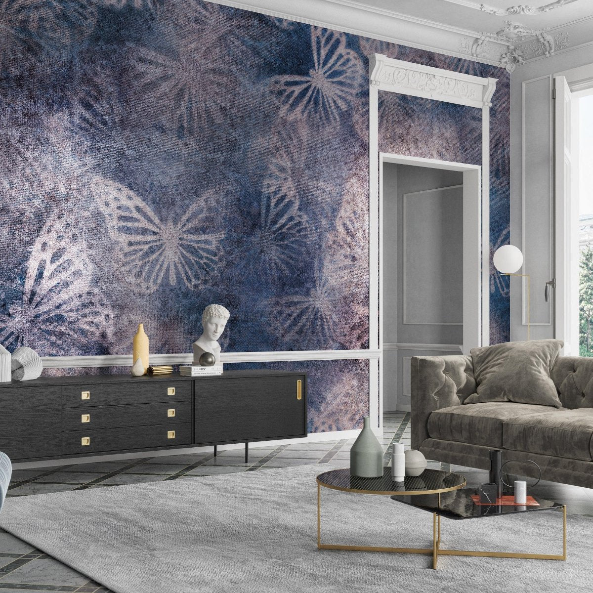 Misty Flutter-Inkiostro Bianco-moderndesign.io