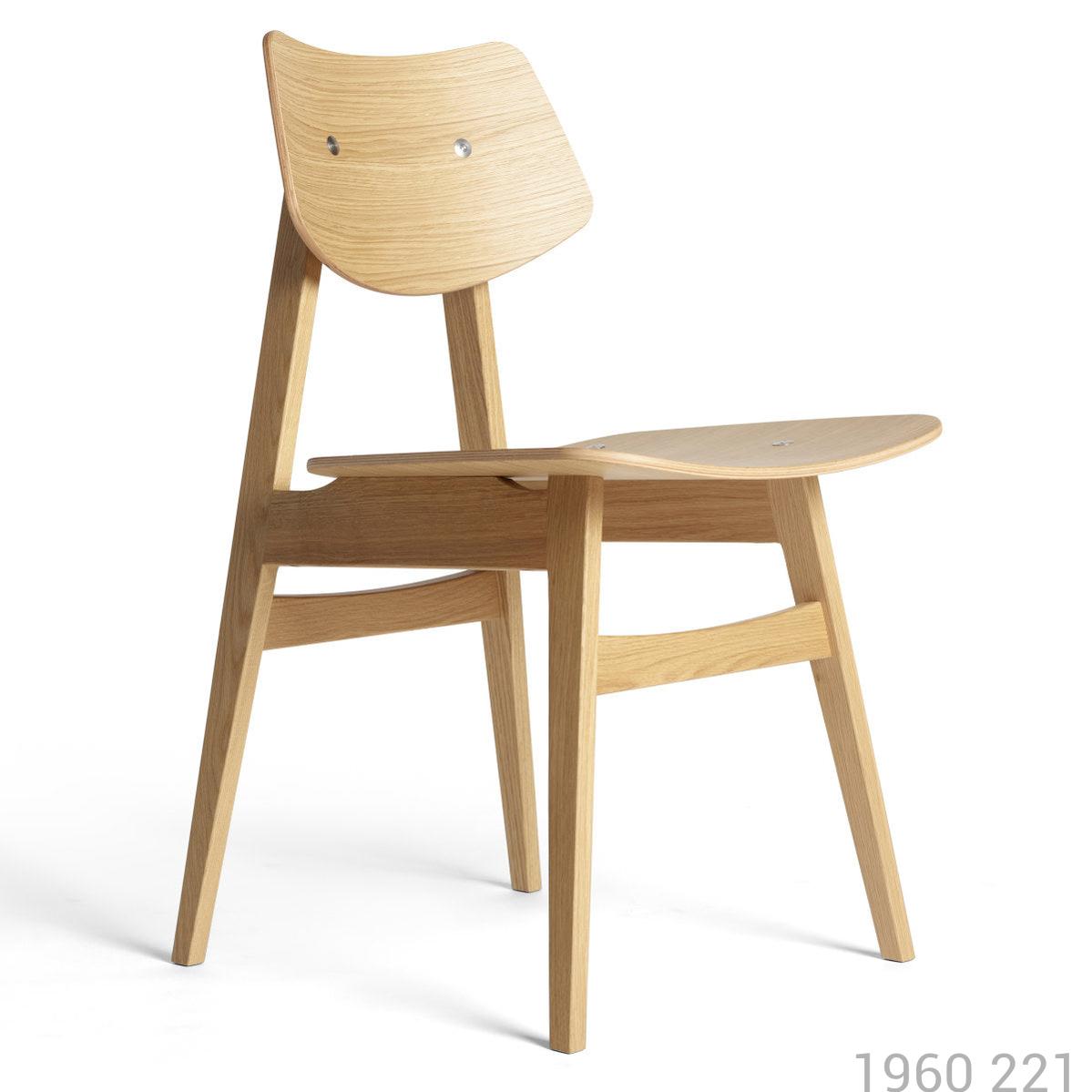 1960 221/221 S/221 SB Dining Chair (without arms)-Rex Kralj-moderndesign.io