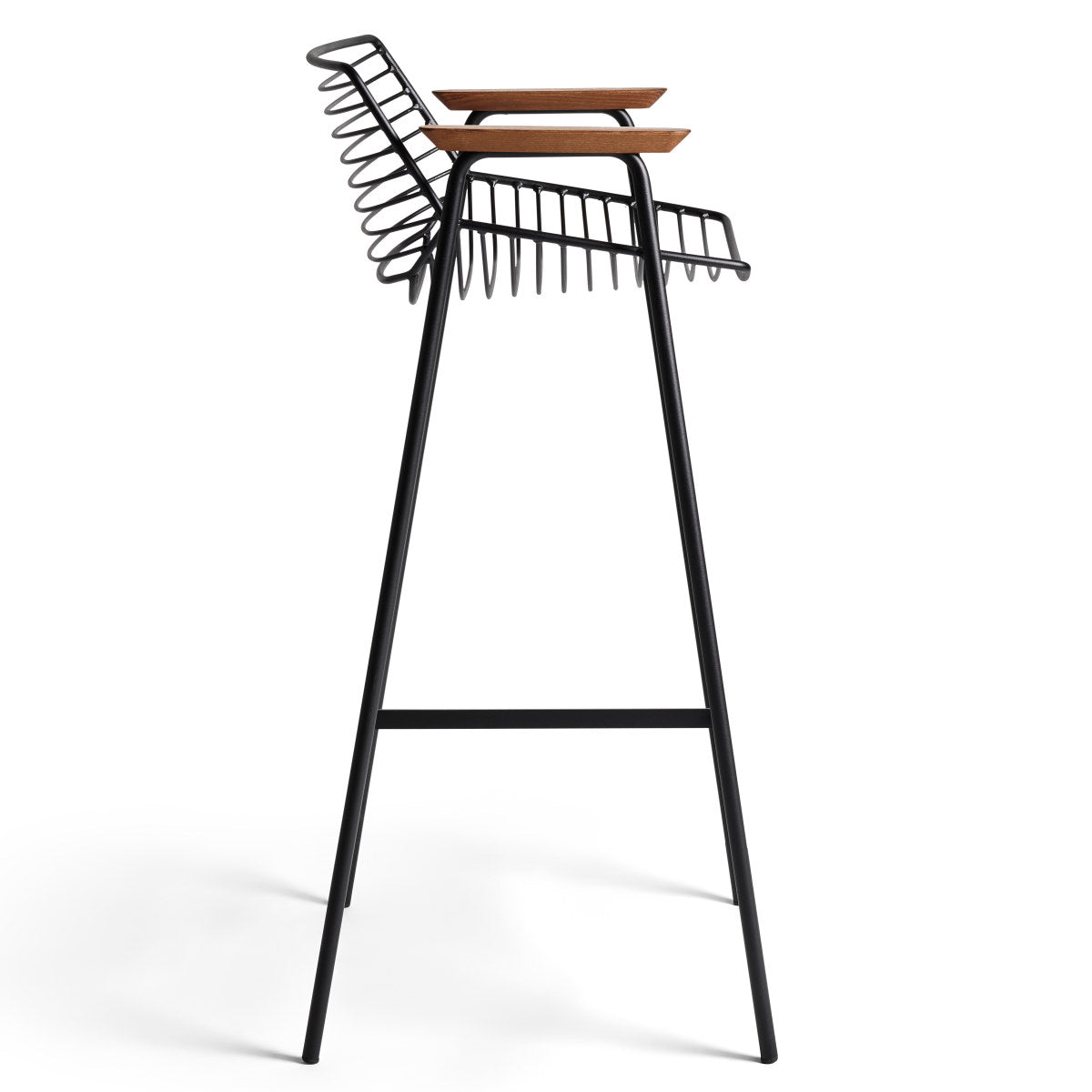 Zelo 29 H High Stool (with arms)-Rex Kralj-moderndesign.io