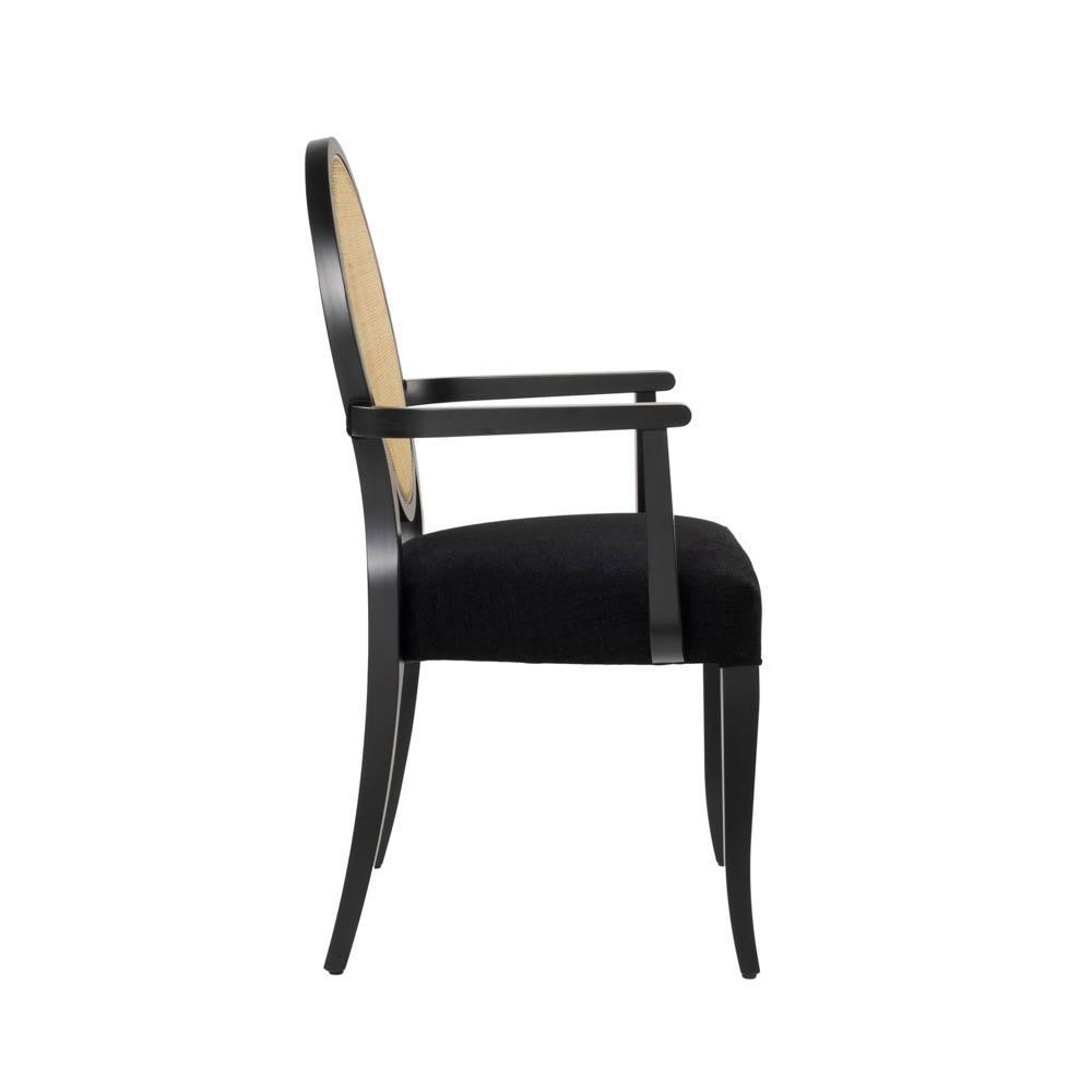 A-Round-Dining Chair (with arms)-New Life