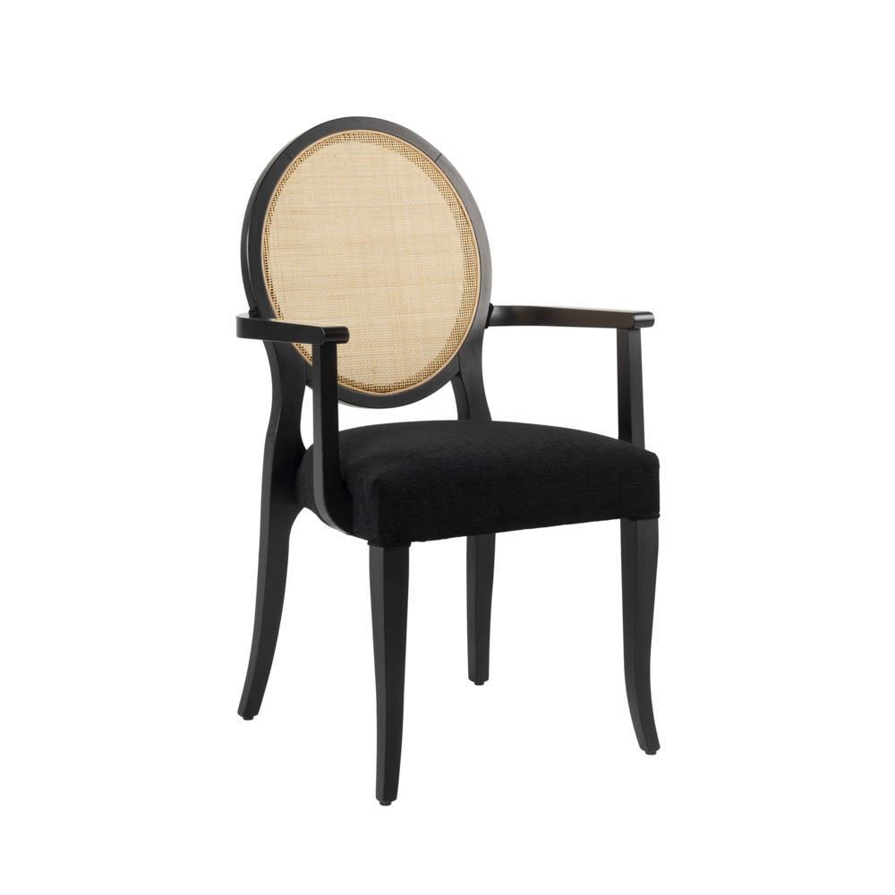 A-Round-Dining Chair (with arms)-New Life