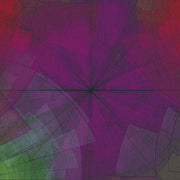 Abstract-Digital Wallpaper-London Art-Purple / Red / Green-12AB-01