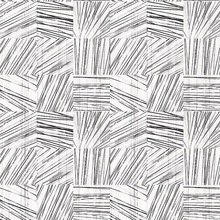 Abstract Stripe Dark-Digital Wallpaper-London Art-Black / White-18043-02