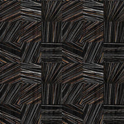 Abstract Stripe Dark-Digital Wallpaper-London Art-Brown / Black-18043-01