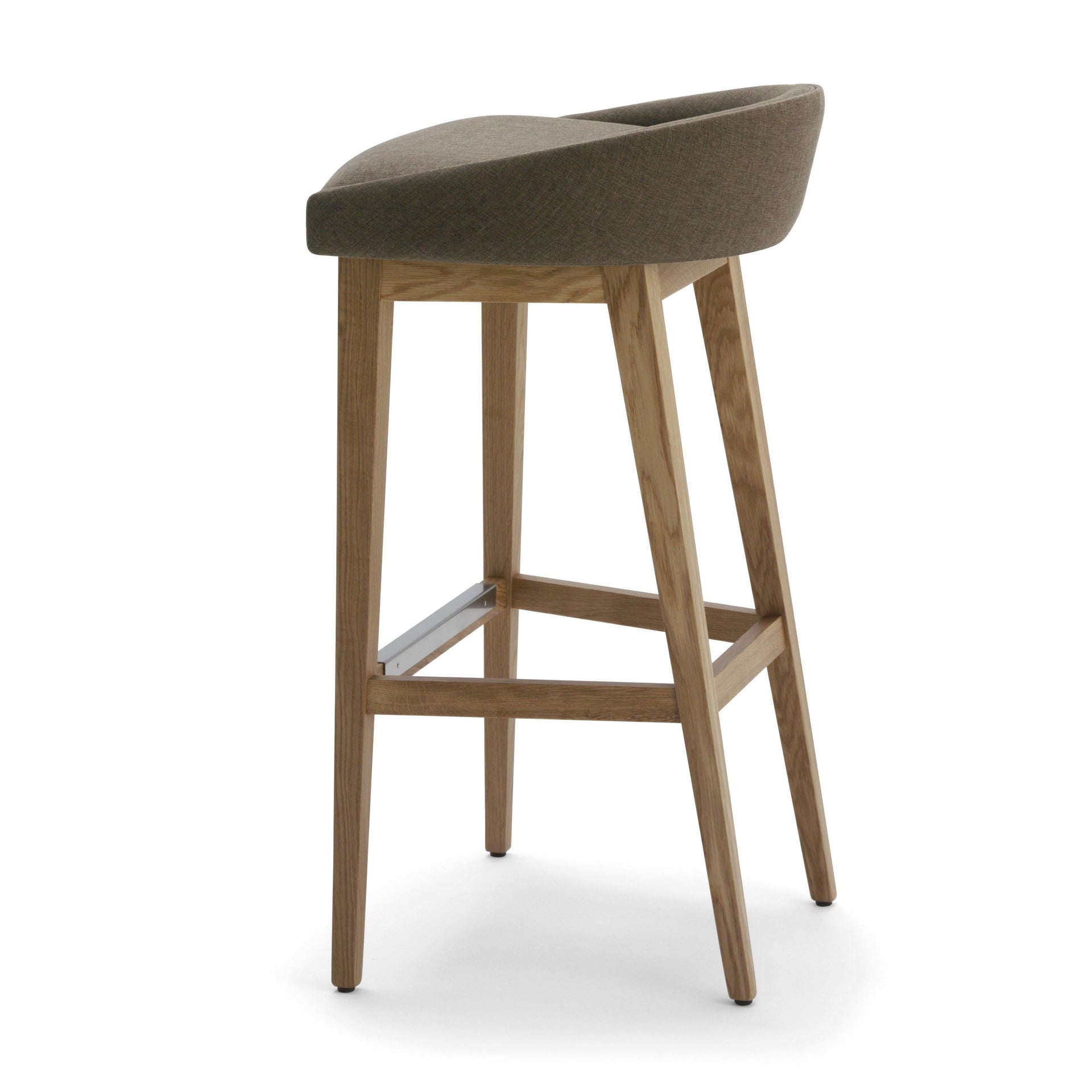 Aida SGC Wood-High Stool (without arms)-Accento