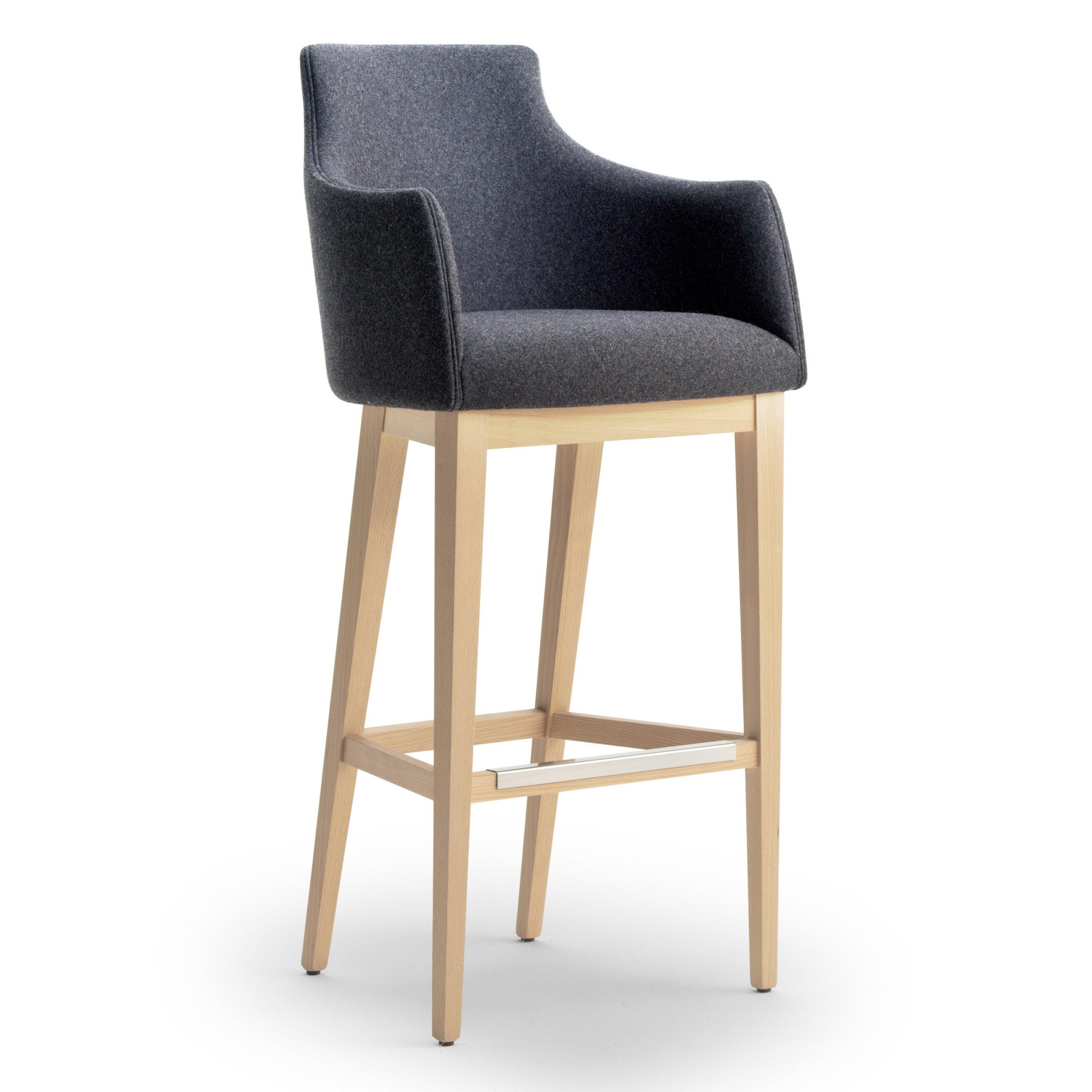Albert One SG SC (Arm)-High Stool (with arms)-Accento