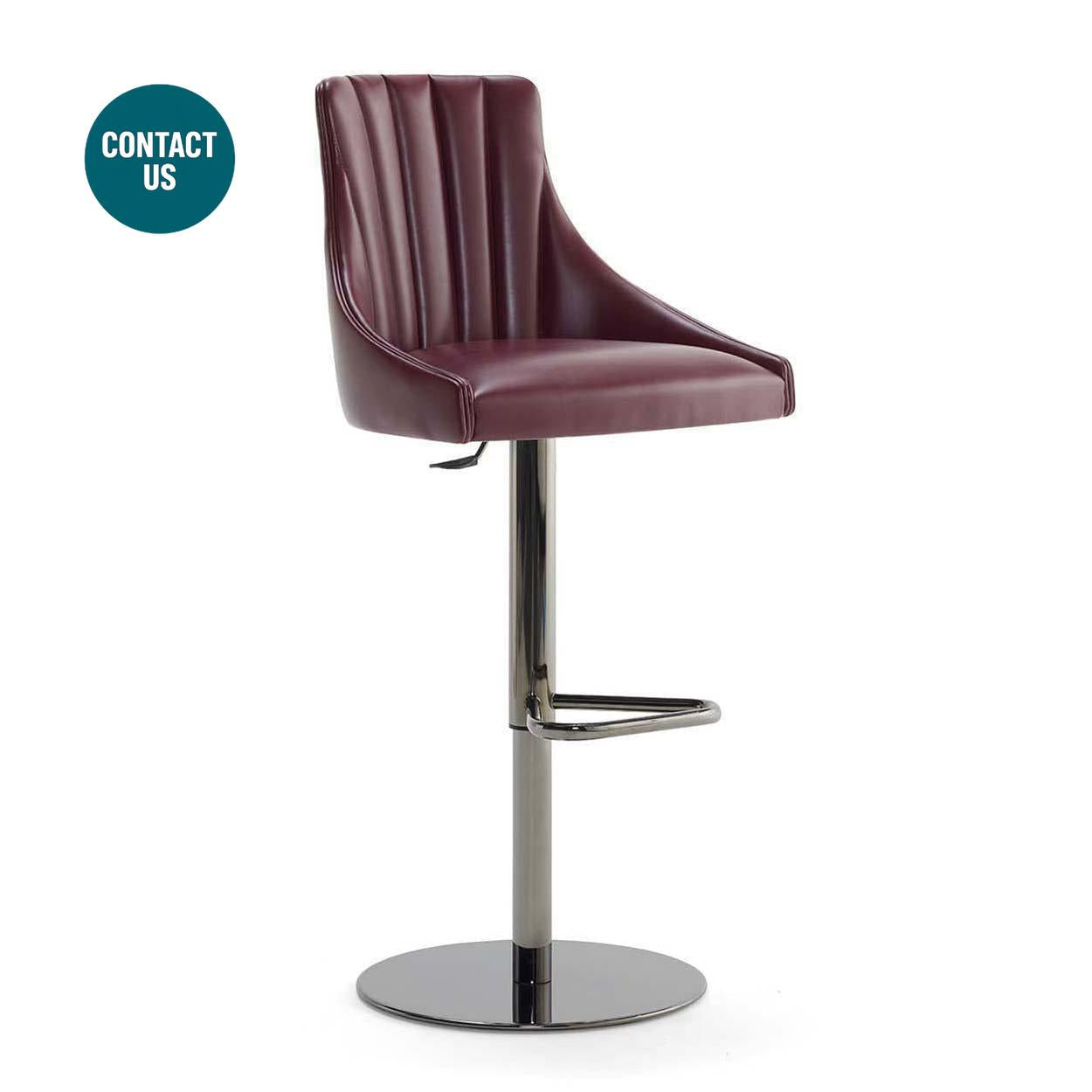 Albert One SG SC Metal Splendor High Stool (without arms)-Accento-moderndesign.io