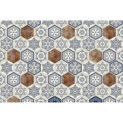 Alicarno-Digital Wallpaper-InstabileLab-Blue / Brown-ALICARNO 01