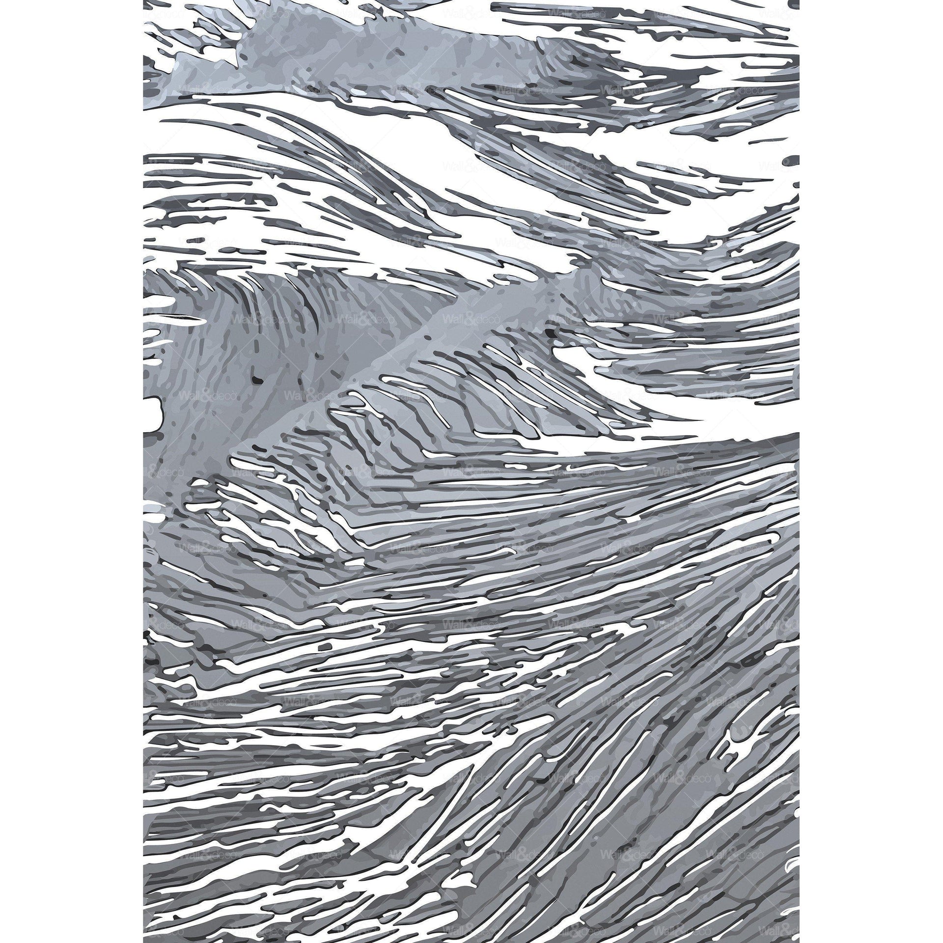 Aqua Silence-Digital Wallpaper-Wall&deco-Light Grey-WET_AS2101