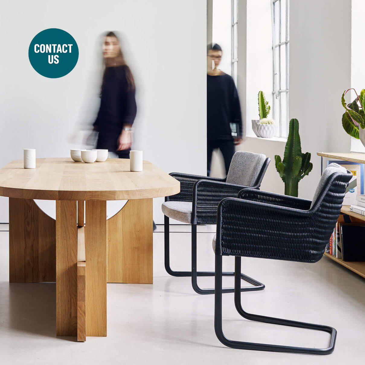 Art D43 Dining Chair (With Arms)-Tecta-moderndesign.io