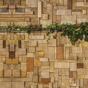 Art Kitchen 70-Pre-Printed Wallpaper-InstabileLab-Brown / Green-ART KITCHEN 70