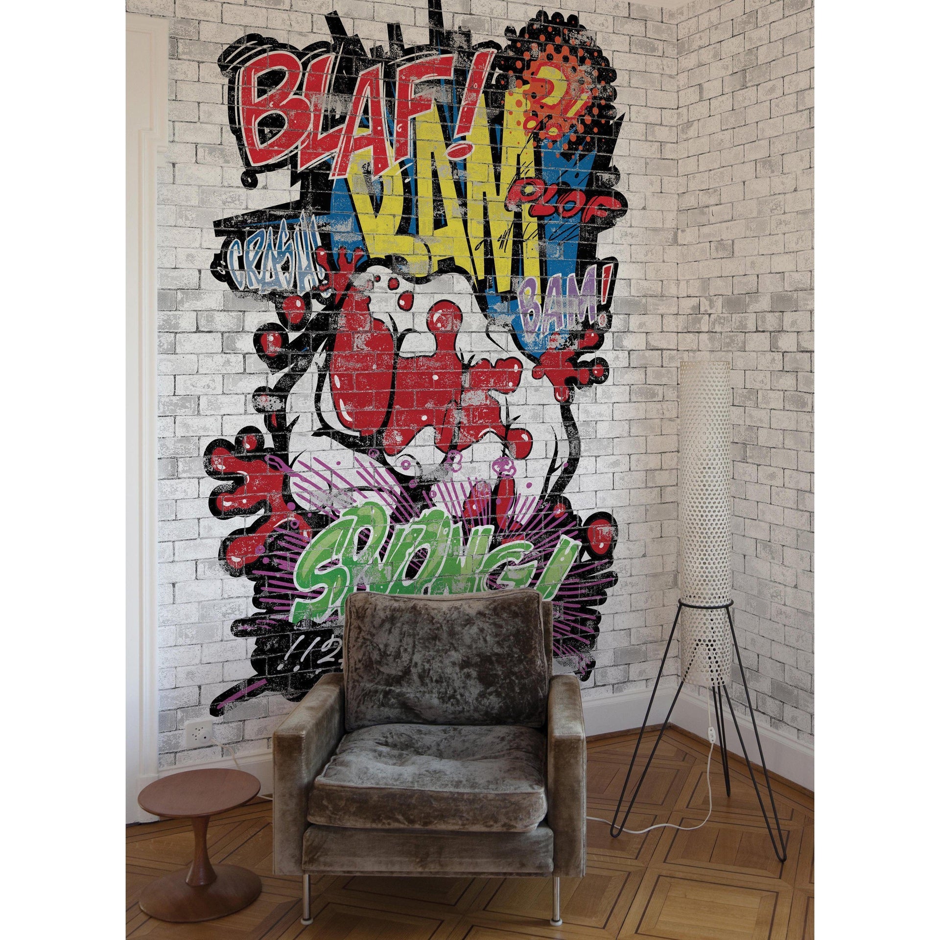 Bam Sock-Digital Wallpaper-London Art-