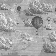 Beyond The Clouds-Digital Wallpaper-London Art-Grey-15159-01