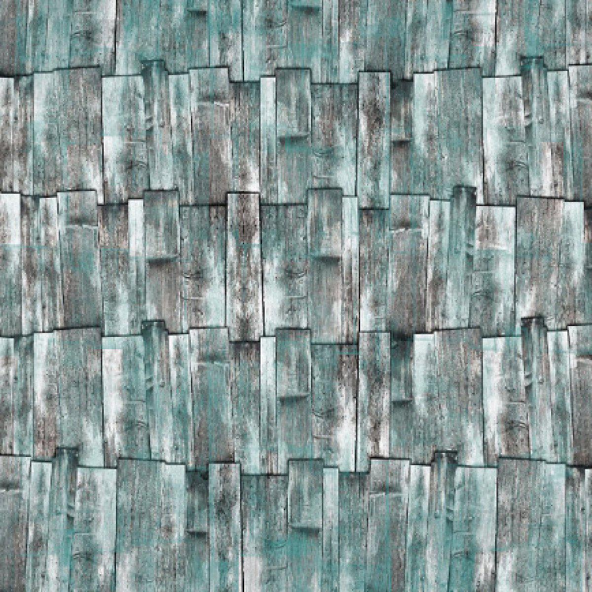 Beyond The Fence-Digital Wallpaper-Skinwall-Green-01