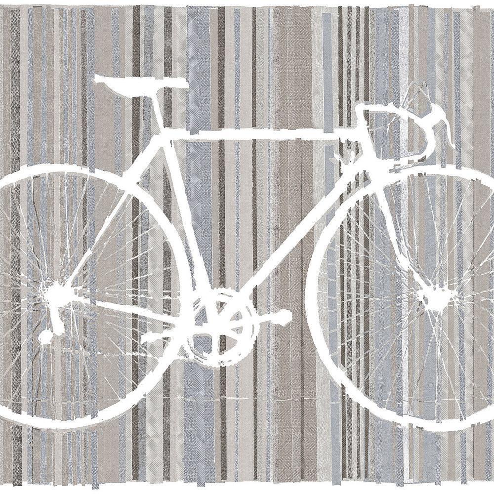 Bicycle Trace-Digital Wallpaper-Tecnografica-Brown-60721