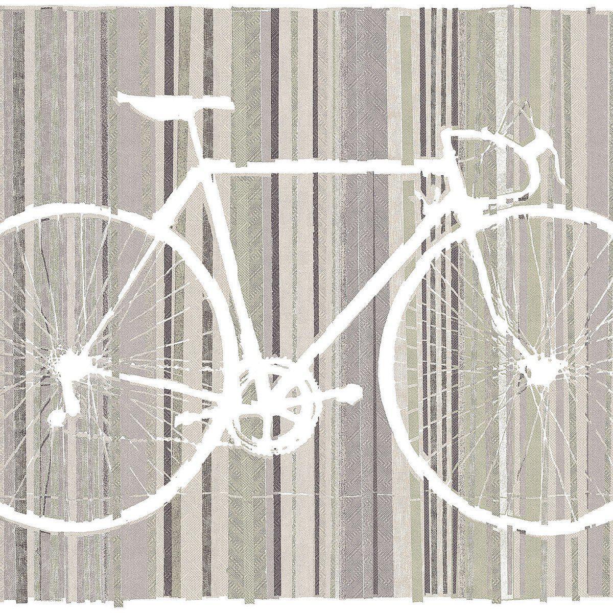 Bicycle Trace-Digital Wallpaper-Tecnografica-Green-60721