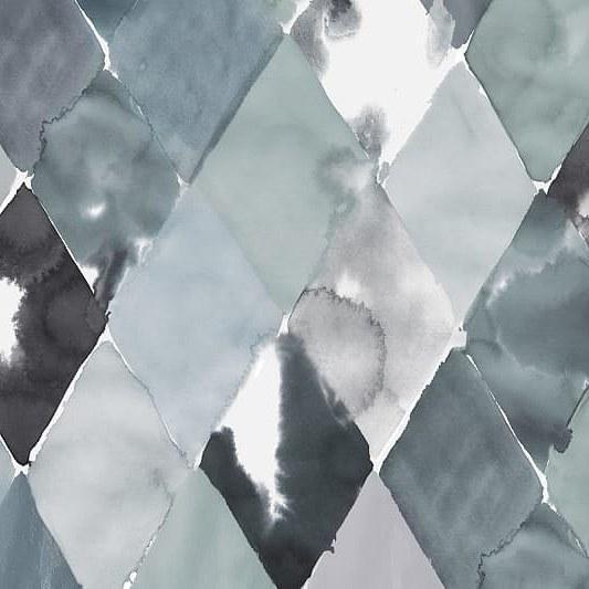 Big Harlequin-Digital Wallpaper-Rebel Walls-Grey-R15572