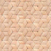 Birch Bark Braids-Digital Wallpaper-Rebel Walls-Brown-R13931