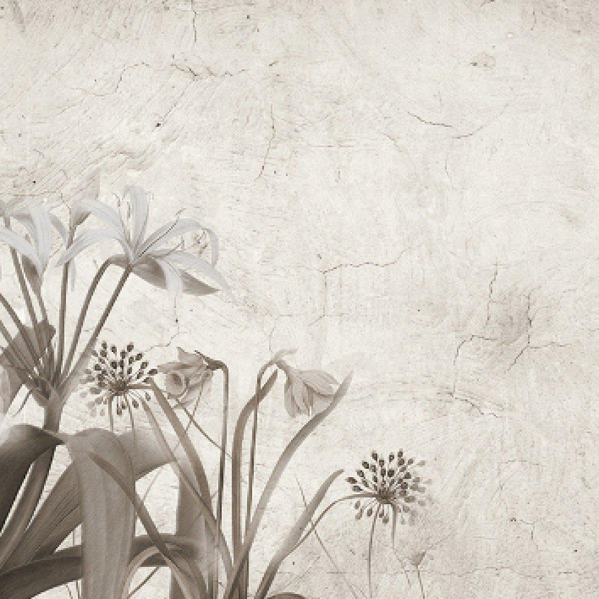 Blooming-Digital Wallpaper-Skinwall-Brown-727