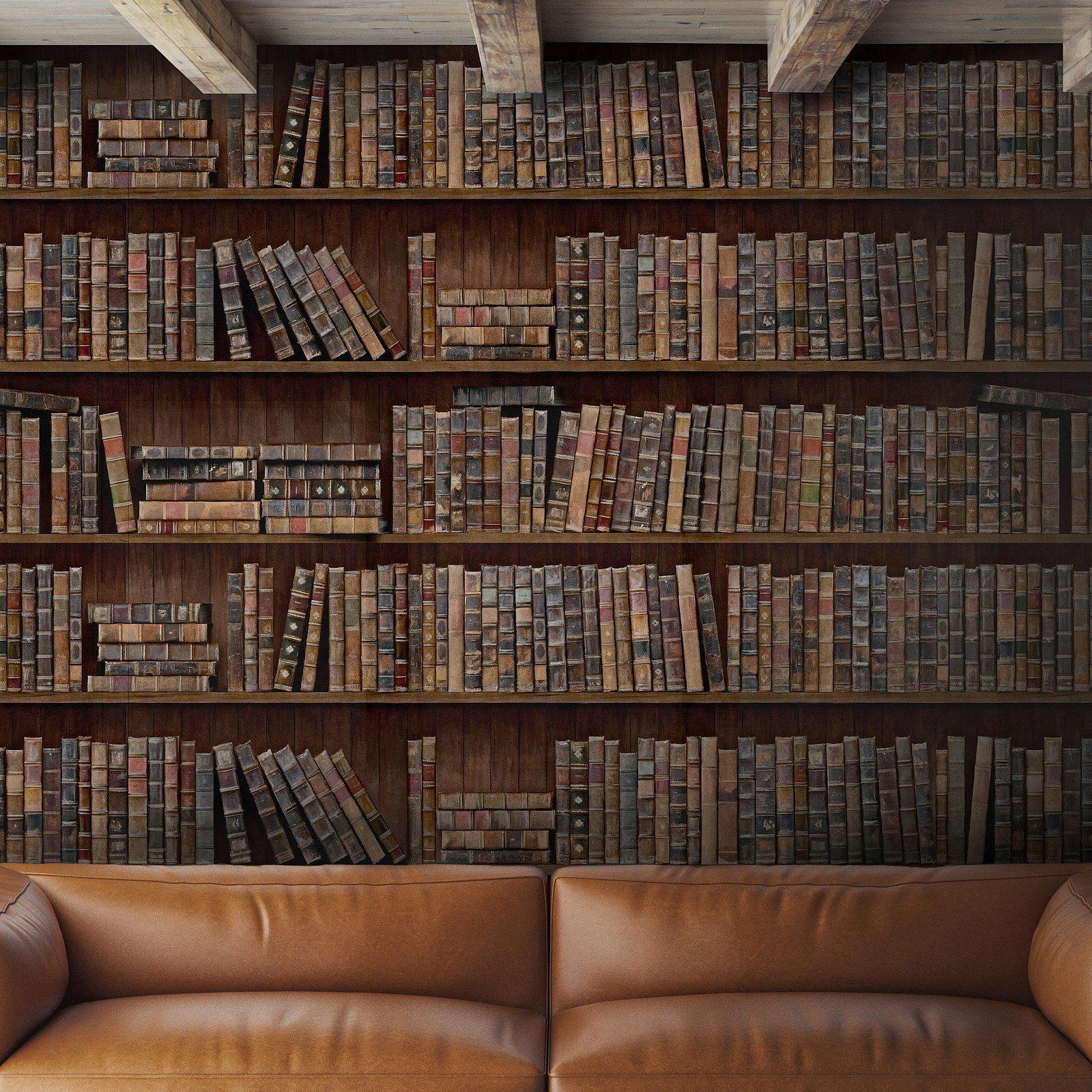 Book Shelves-Pre-Printed Wallpaper-Mind the Gap-