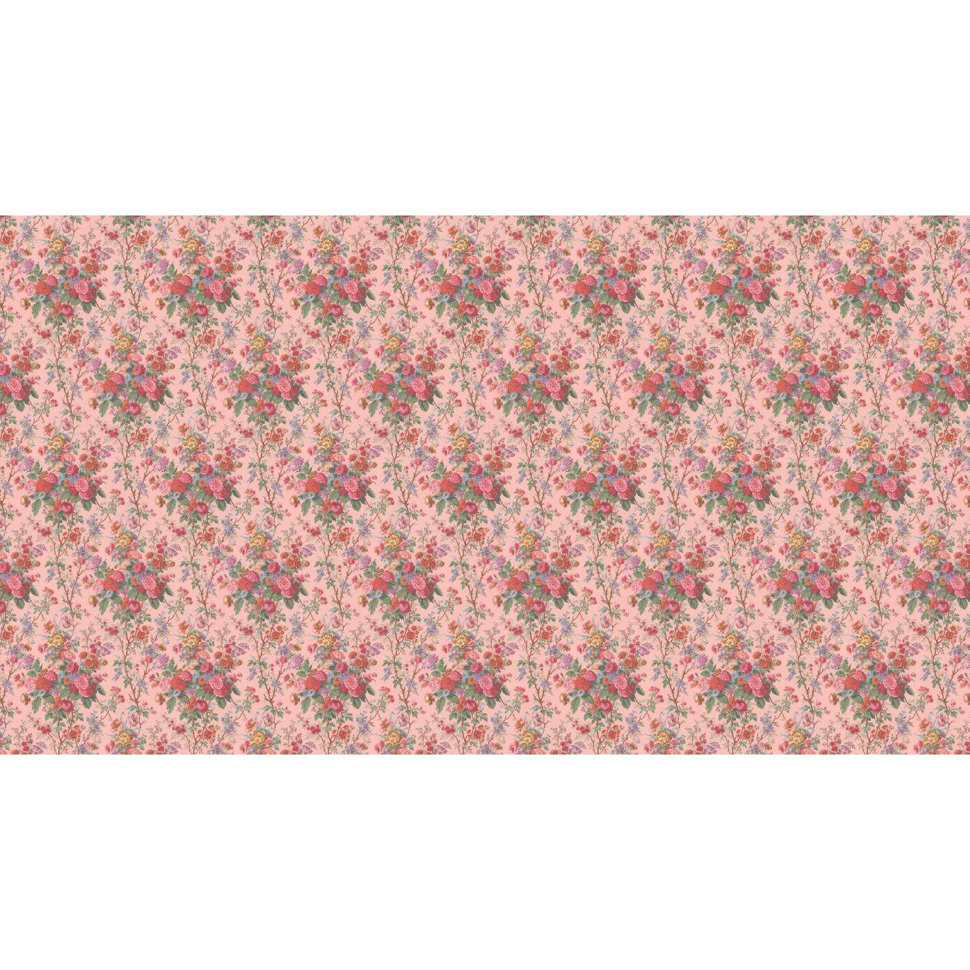 Bouquet-Digital Wallpaper-Rebel Walls-Pink-R13251